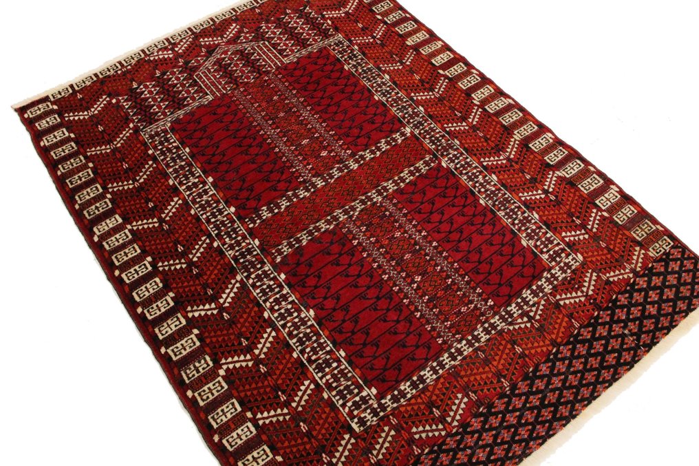 Turkman Antik Teppich - 小地毯 - 139 cm - 106 cm - 来源与特色 #4.3