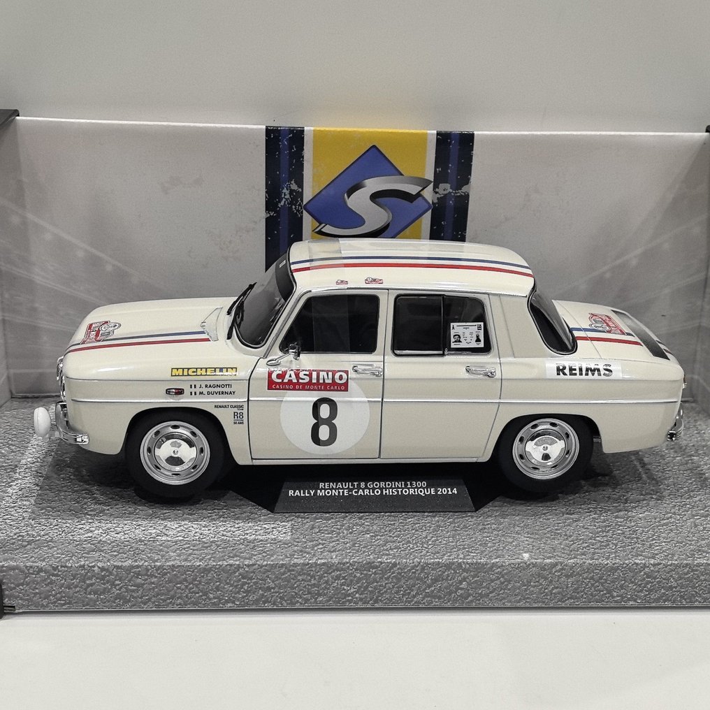 Solido 1:18 - Voiture miniature - Renault 8 Gordini 1300 #1.0