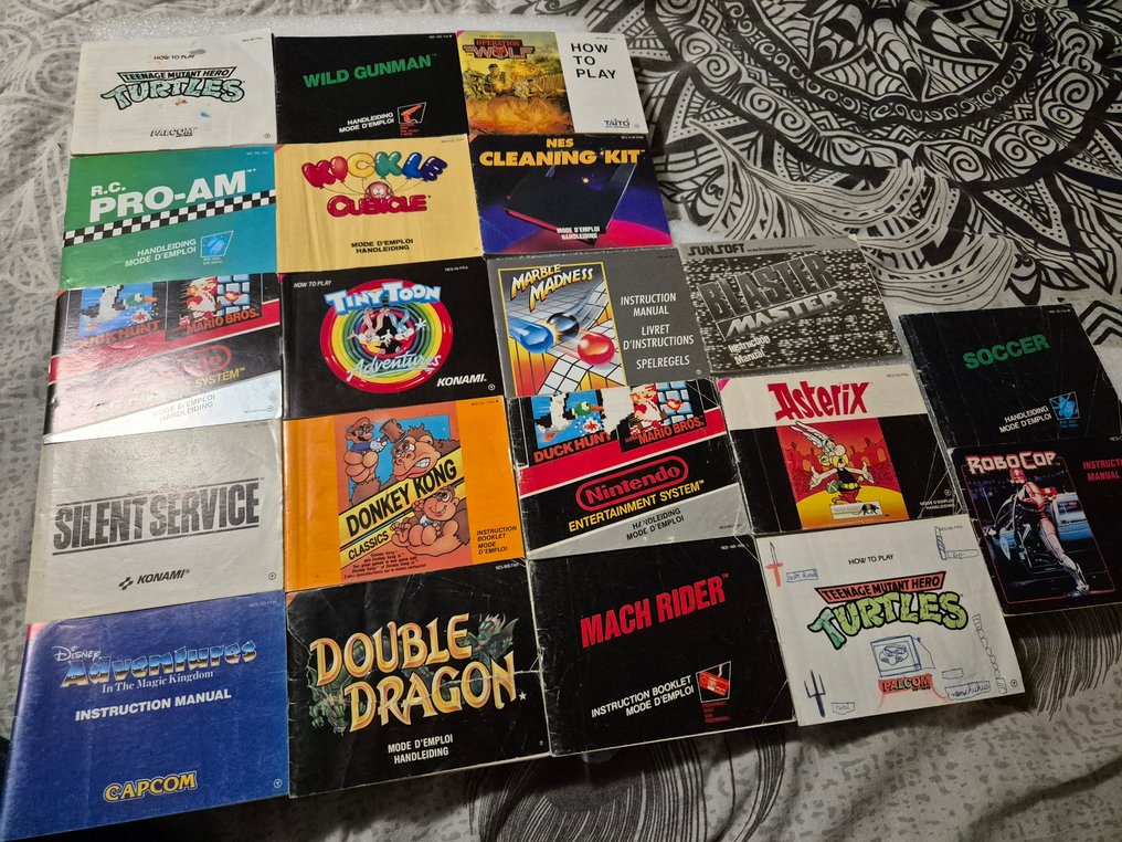 Nintendo - Nes - manual lot - Merchandise di videogiochi #1.0