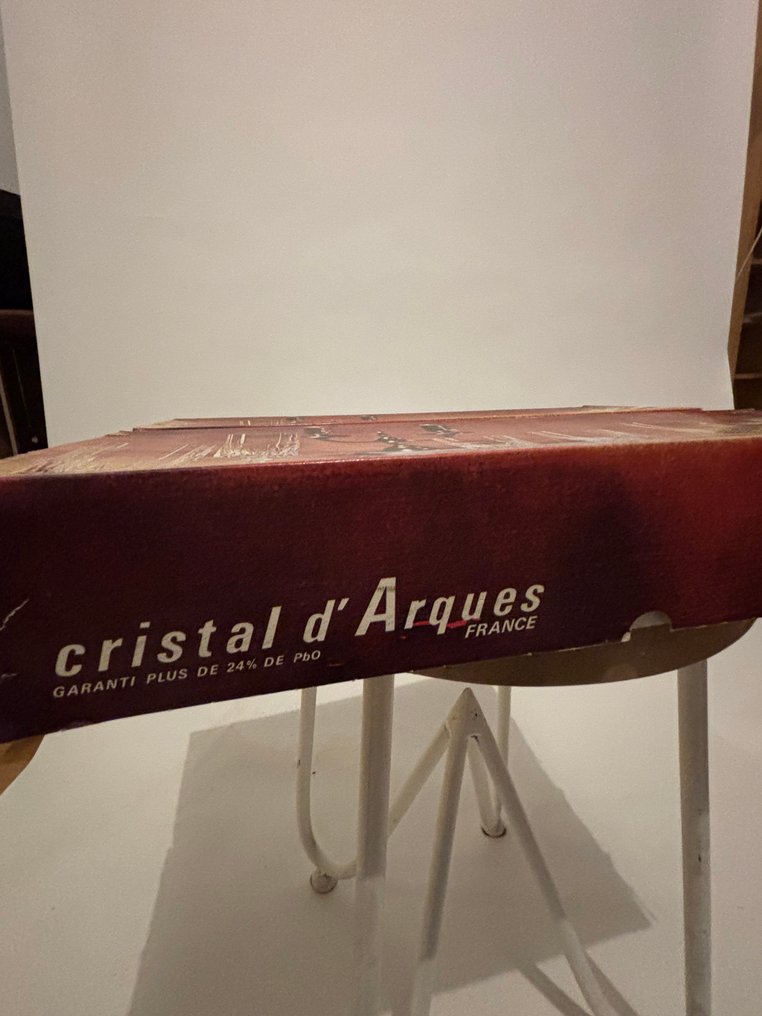 Cristal d'Arques - Drinkservies (12) - LOUVRE nr. 4 - Kristal, Glas #4.3