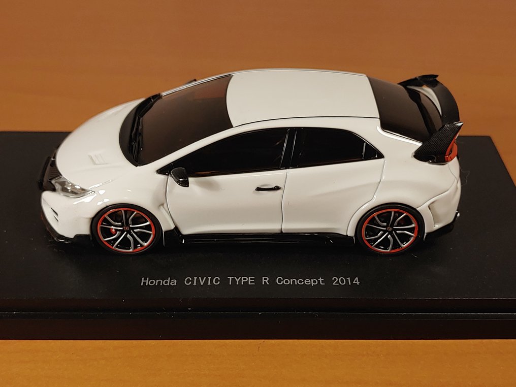 Ebbro 1:43 - Voiture de course miniature - Honda CIVIC TYPE R Concept 2014 #1.0