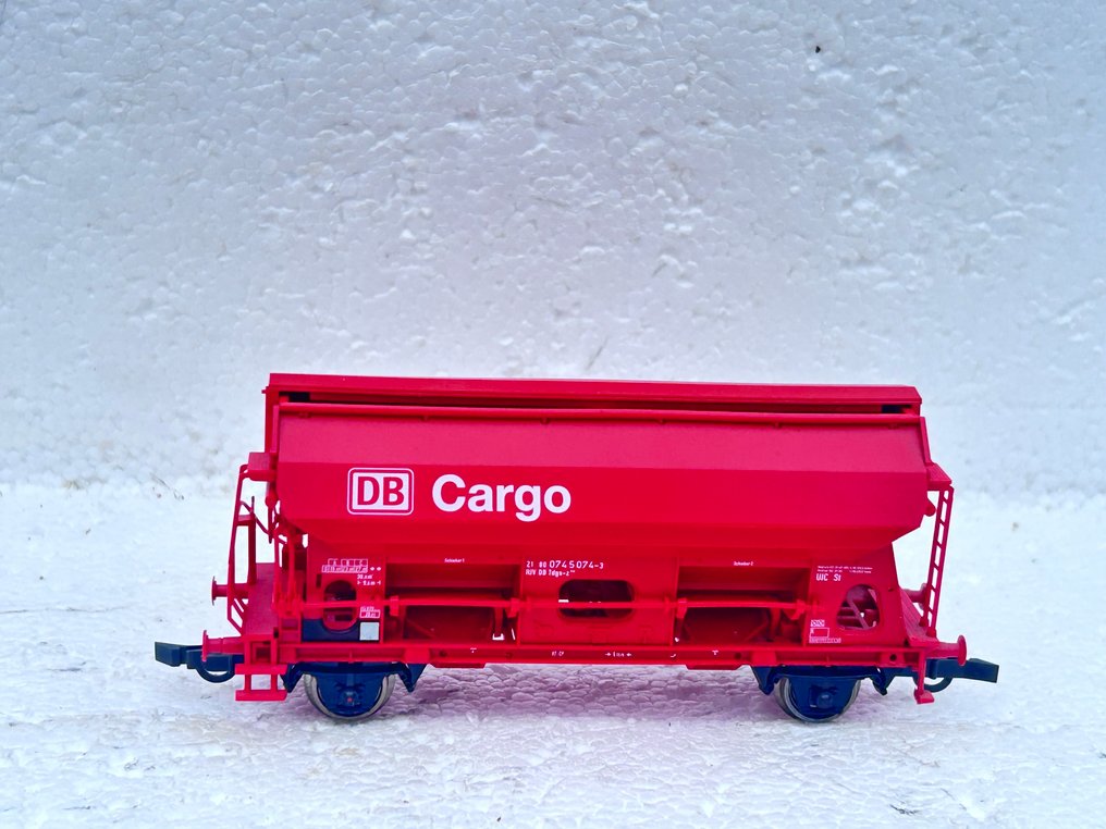 Roco H0轨 - 44188 - 模型火车货车组 (3) - 9 zelflossers - DB Cargo #4.3