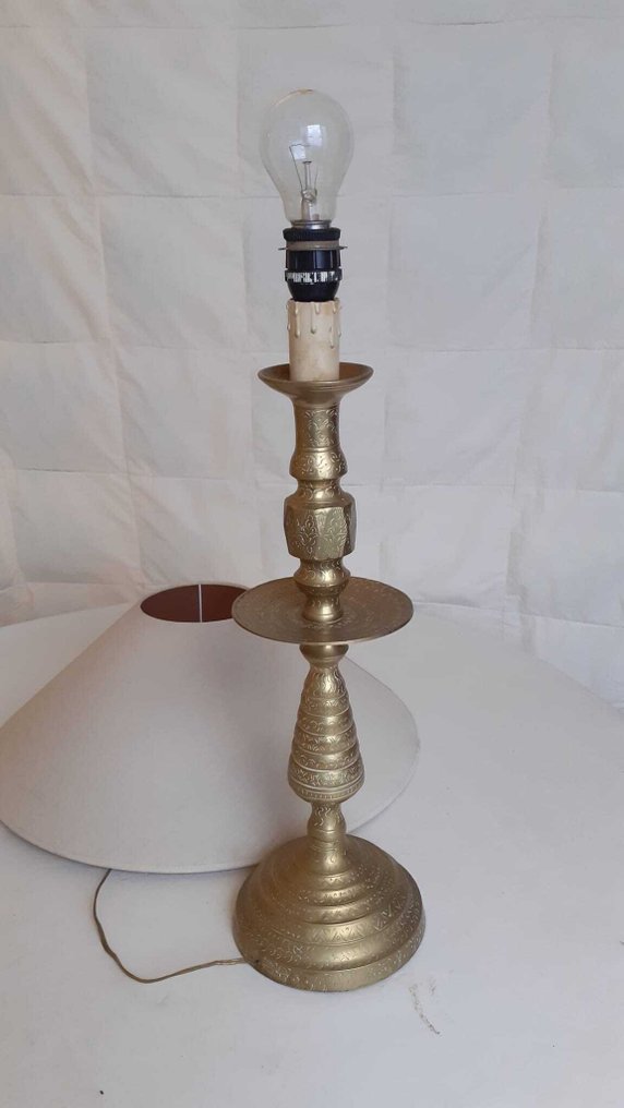 Table lamp - Brass - Elettrica #3.2