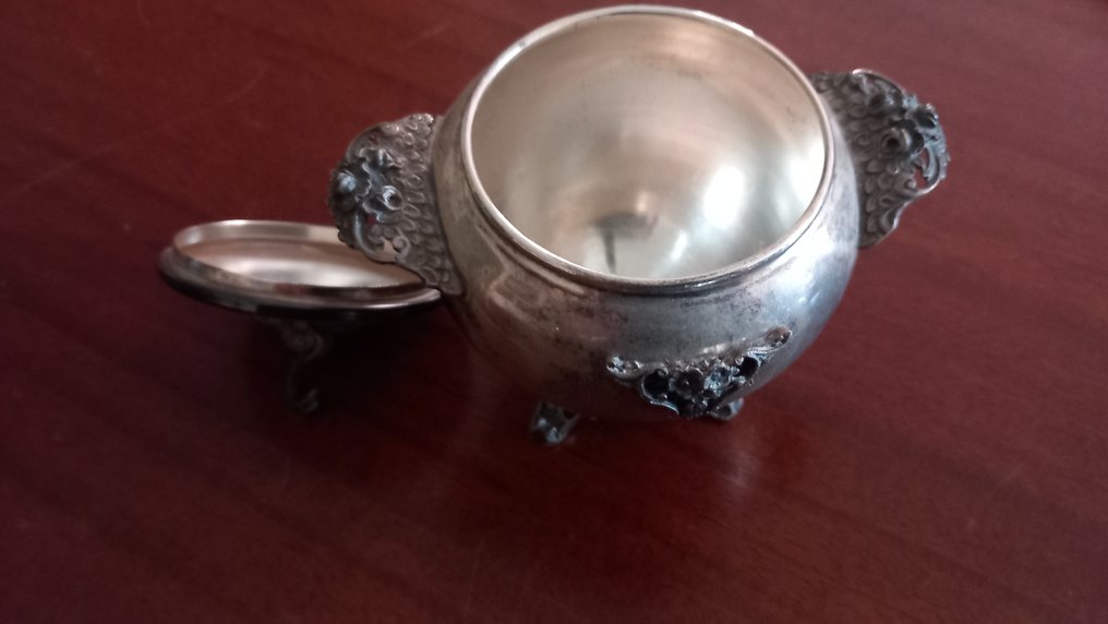 糖罐 - .800 銀 #2.1