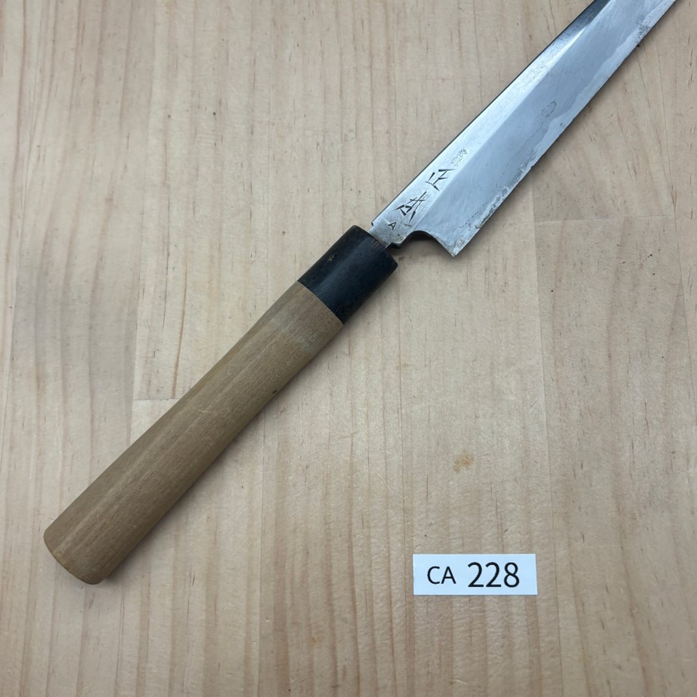 Masamato 正本 - Cuchillo de cocina -  Yanagiba - Acero al carbono - Japón #4.3