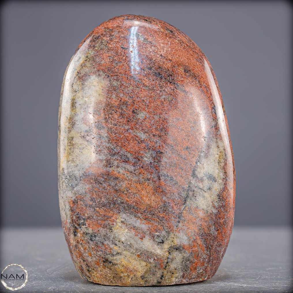 独特的 Aventurin 自由形态 自然艺术的完美和谐- 1142.25 g #1.0