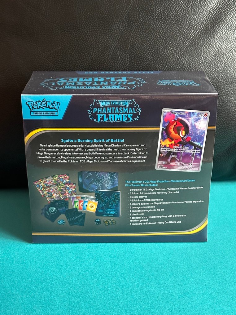 Pokémon - 1 Elite Trainer Box - PHANTASMAL FLAMES #1.0
