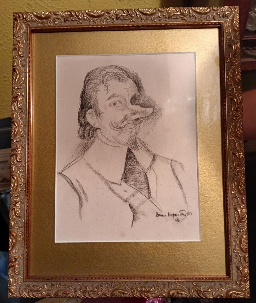 Brian Hope-Taylor (1923-2001) - Sir Ralph Richardson as Cyrano de Bergerac #1.0