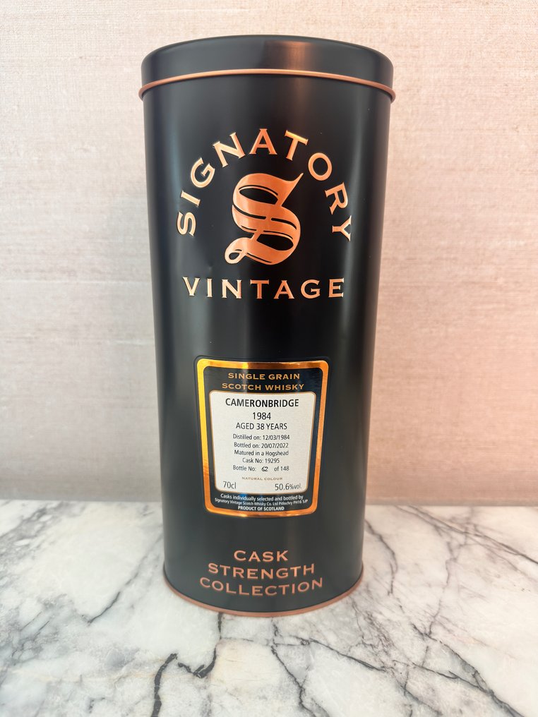Cameronbridge 1984 38 years old Cask Strength Collection - Signatory Vintage - b. 2022 - 70 cl #2.1
