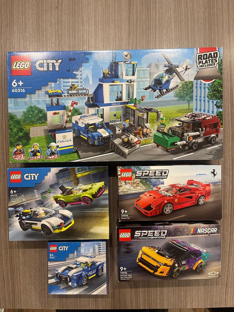 Lego Sett - By, Speed Champions - Lego City-Speed Champions #1.0