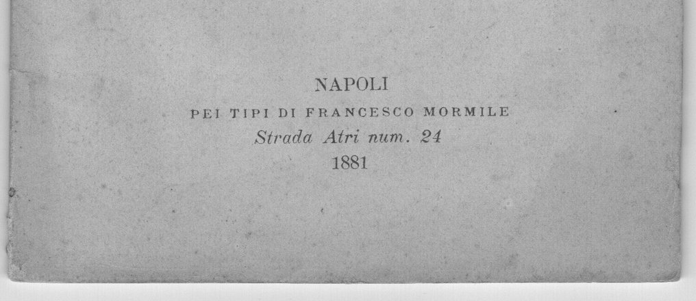 Pasquale Papa - Ugo Foscolo - I commenti e le versioni latine dei Sepolcri di U. Foscolo - Note di Pasquale Papa - 1881 #3.2