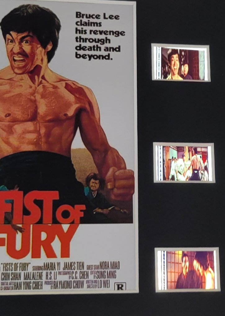 Bruce Lee- Fist of Fury - Framed Film Cell Display with COA #4.3