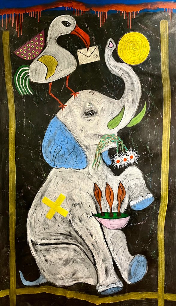 V. Cox - Don't Worry Be Happy - XXL · No Reserve #1.0