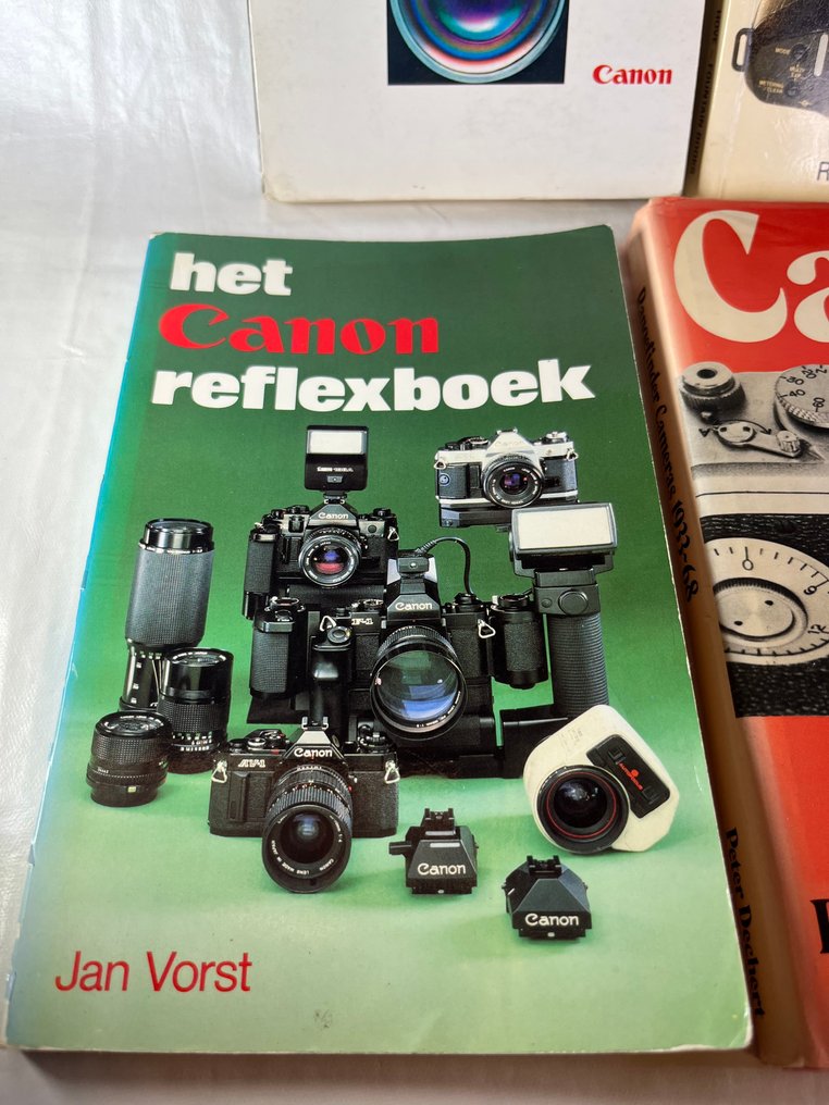 Peter Dechert - Canon Rangefinder 1933-68 en nog drie Canon boeken | - 1969-1985 #1.0