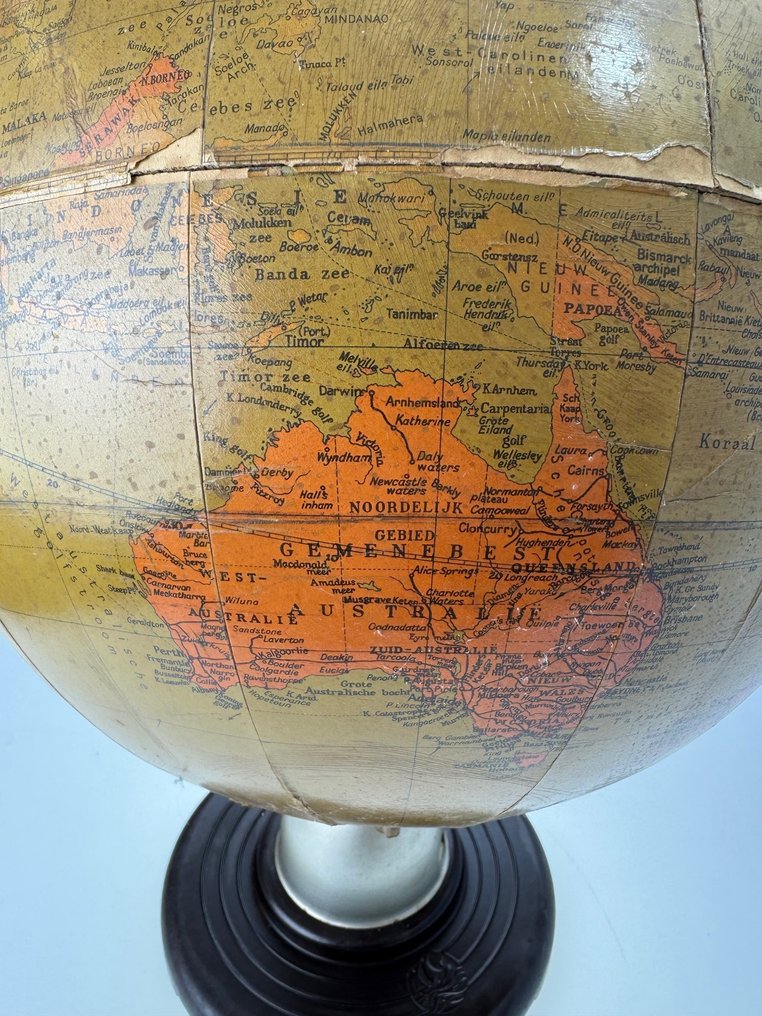 Terrestrial table globe - Rare Philips aardbol - 1930-1940 #2.1