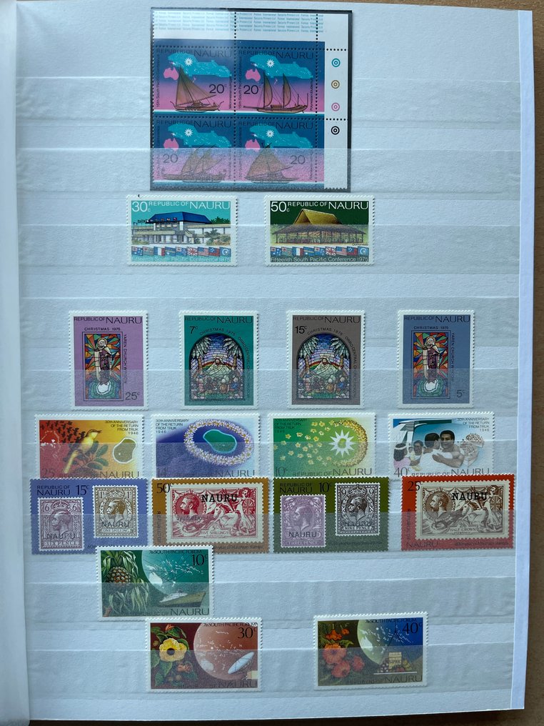 Nauru 1935/2002 - Samling i en aktiebok #4.3