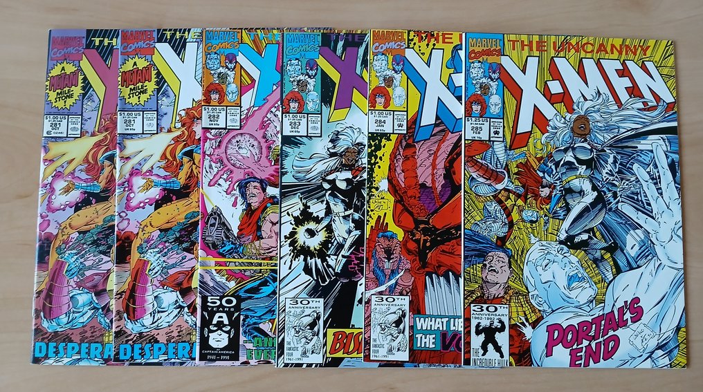 The Uncanny X-Men (v1) #281 - #290, #282 First appearance of Bishop - 11 Comic - 1991 #1.0