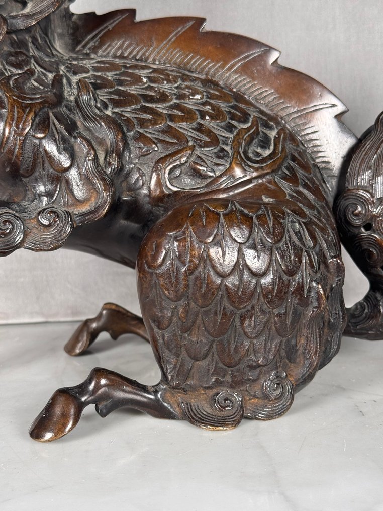 Figurka - Fine bronze  figure - Brązowy - Chiny #4.3