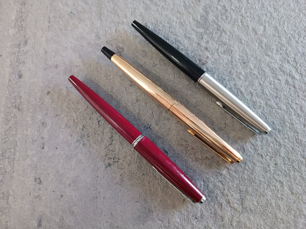 Parker - Lote 3 plumas Parker 45 variadas. Años 90 - χωρίς τιμή ασφαλείας - Στυλογράφος #3.2