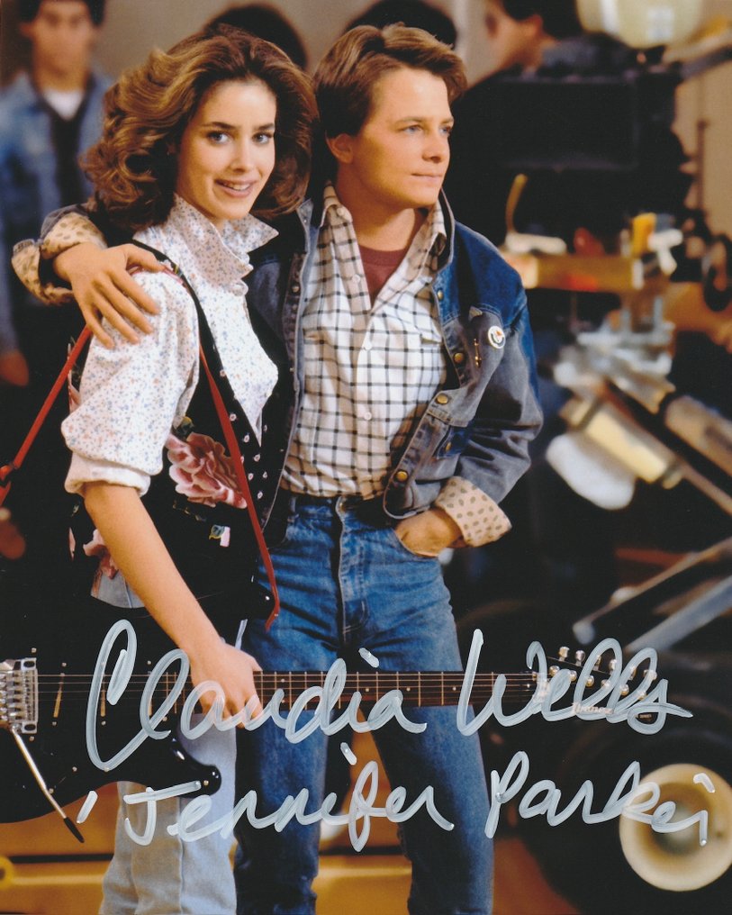 Back to the Future - Signed by Claudia Wells (Jennifer Parker) #1.0