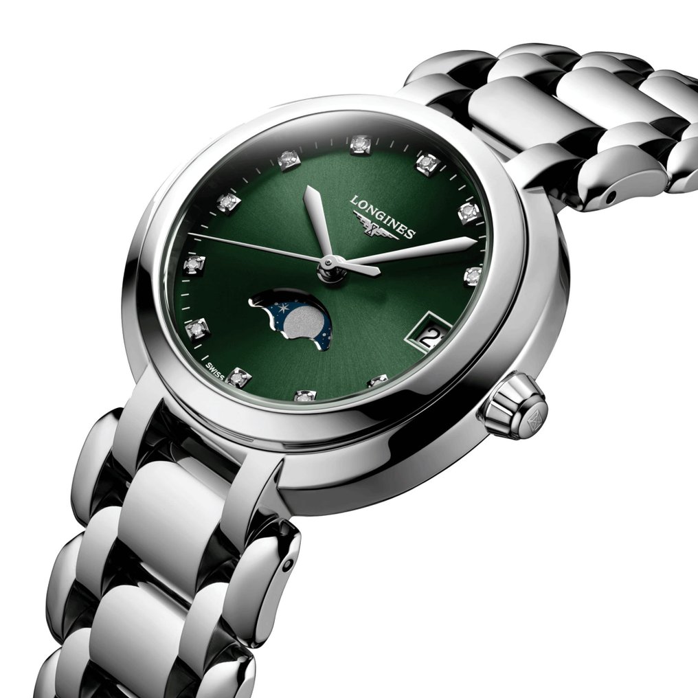 Longines - Primaluna Moonphase - VS Diamonds - L8.115.4.67.6 - Kobieta - 2020+  #1.0