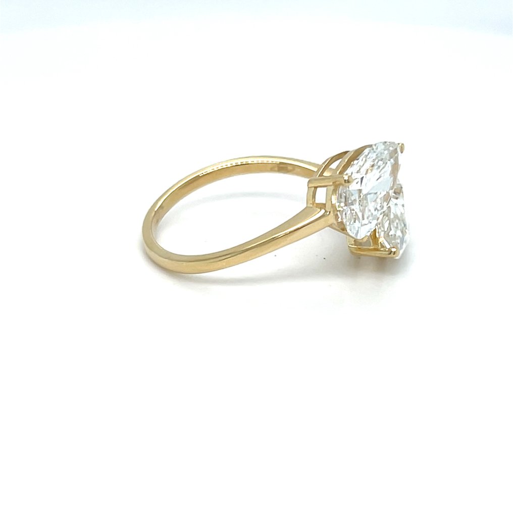 Ring - 14 kt. Yellow gold - 2.04ct. tw. Diamond (Lab-grown) #2.1