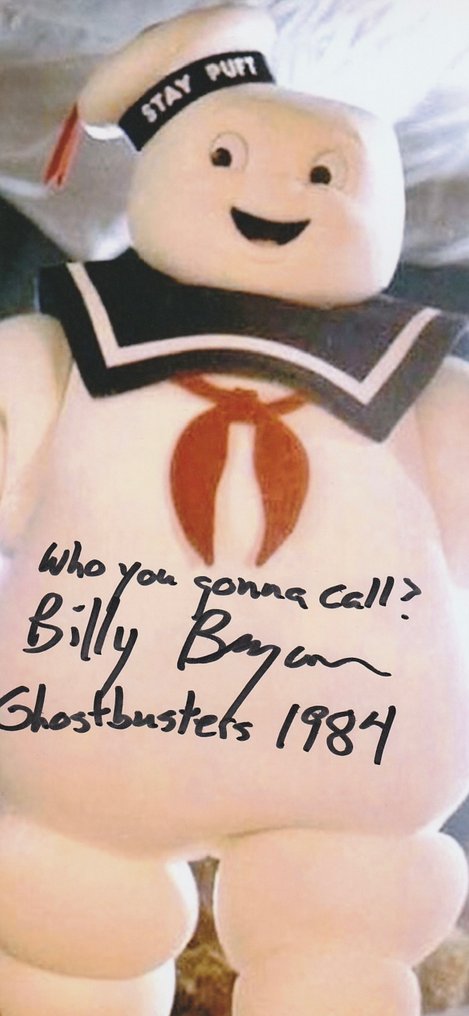 Ghostbusters - Signed by Billy Bryan (The Original Stay Puft Man) #2.1