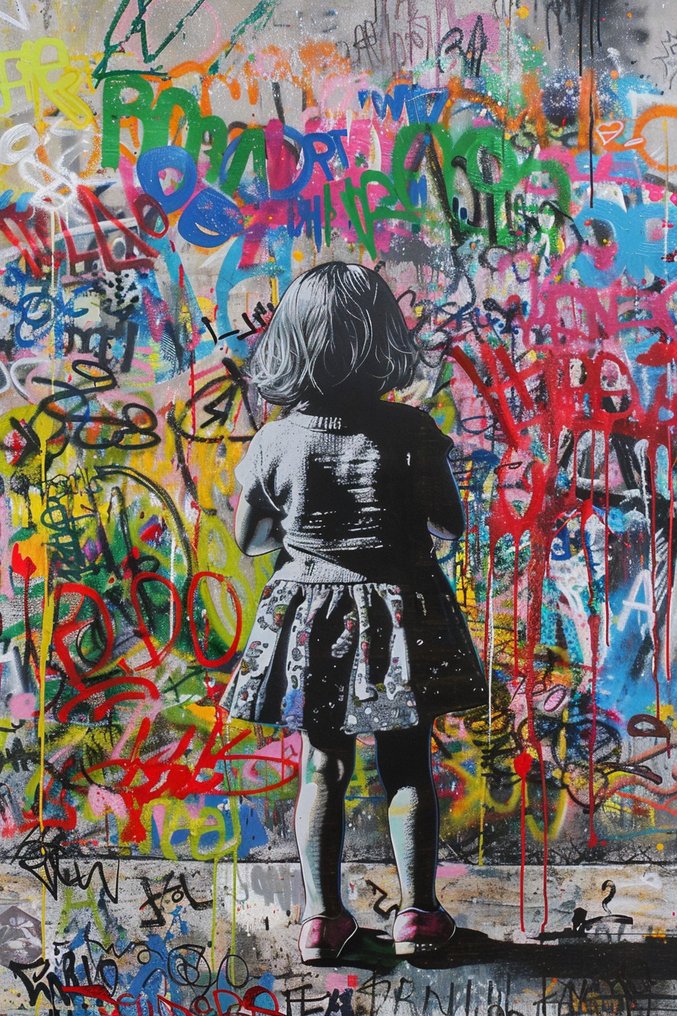 Dine Chanima (XX-XXI) - (XXL) Giant Spray Paint Spectacle #2.1