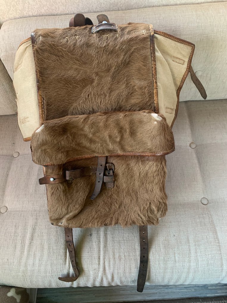 Schweizer Armee Militärrucksack - Militärausrüstung - 1945 #1.0