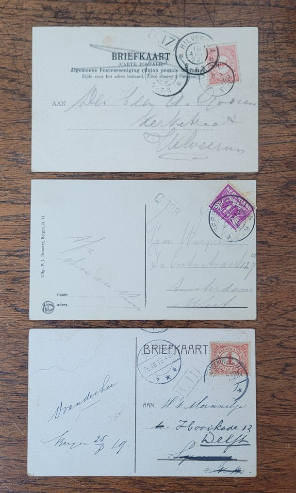 Ολλανδία - Βέργκεν και Βέργκεν aan Zee - Χωριό και περιοχή - Καρτ-ποστάλ (162) - 1960-1900 #2.1