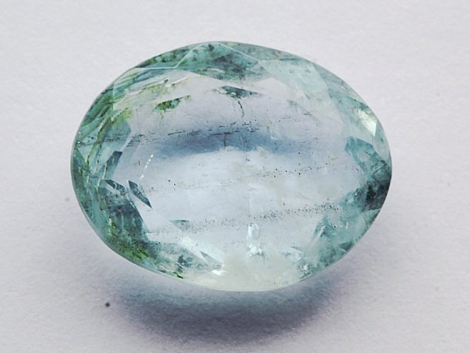 Senza prezzo di riserva Blu Acquamarina  - 6.19 ct - Instituto Gemólogico Español (IGE) #1.0