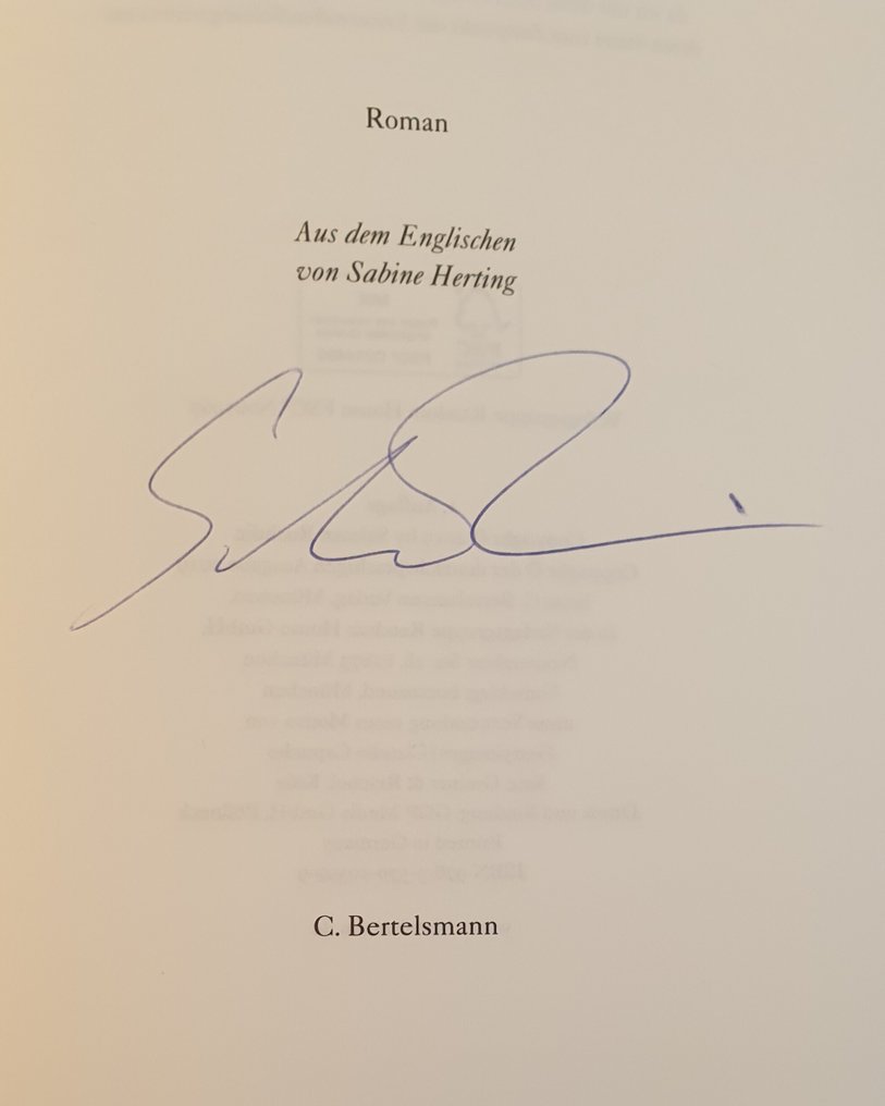Signed; Salman Rushdie - Quichotte - 2019 #2.1