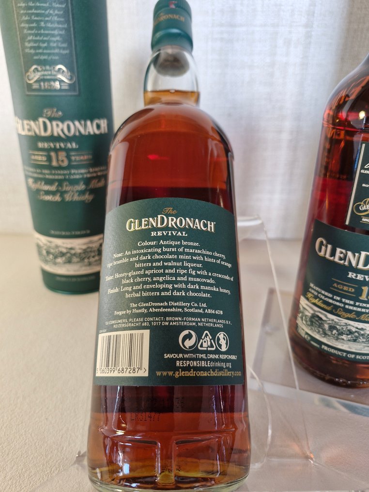 Glendronach 15 years old Revival  - 70cl - 2 garrafas #4.3