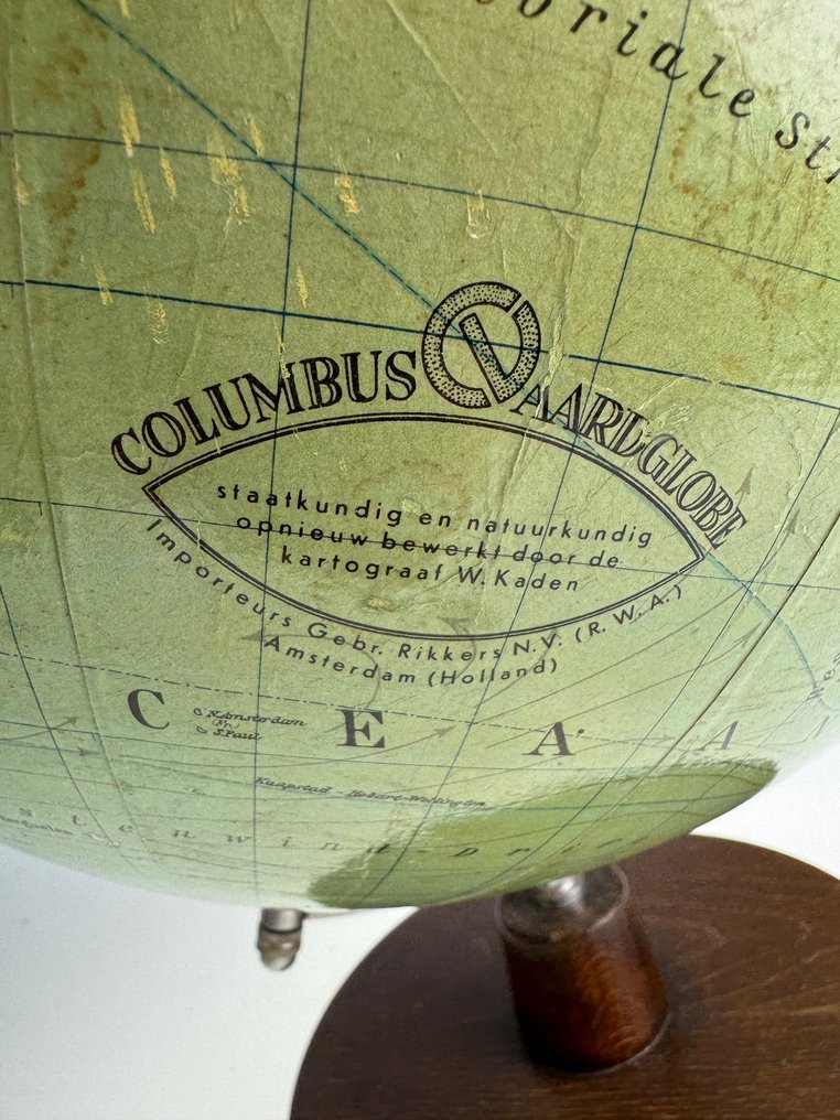 Terrestrial table globe - Columbus Aardglobe，1950 - 1950-1960 #4.3