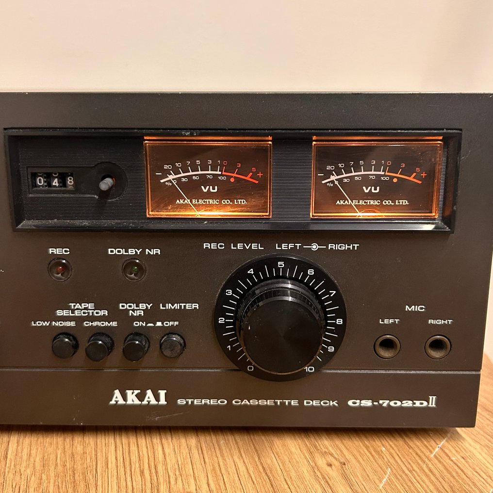Akai - CS-702DII Kassett opptaker-spiller #4.3