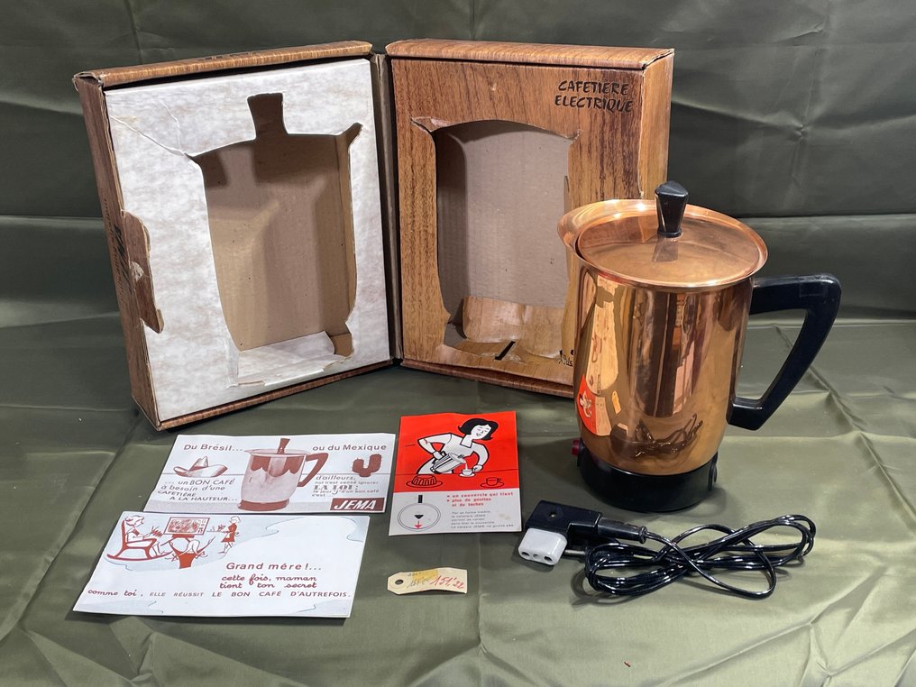 Jema - Macchina del caffè - Metallo, Rame, Plastica #3.2