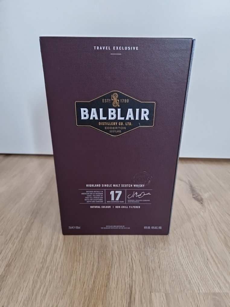 Balblair 17 years old Travel Exclusive  - 70cl #4.3