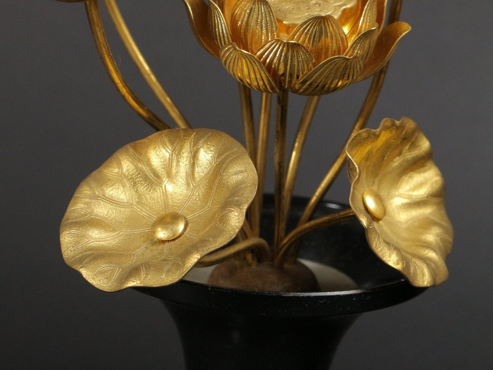 Dekoratív dísz - Jyoka Purification Lotus Pair - (Nincs minimális ár) #3.2