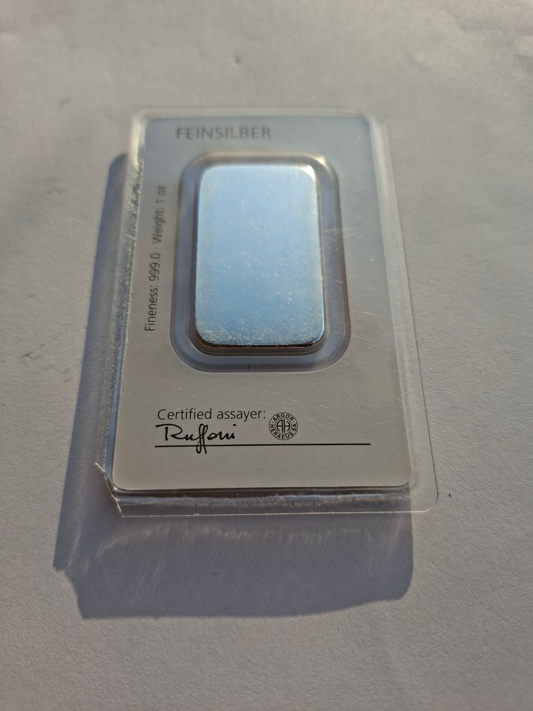 1 Troy Ounce - Silver .999 - Degussa - Sealed (No reserve price) #3.2
