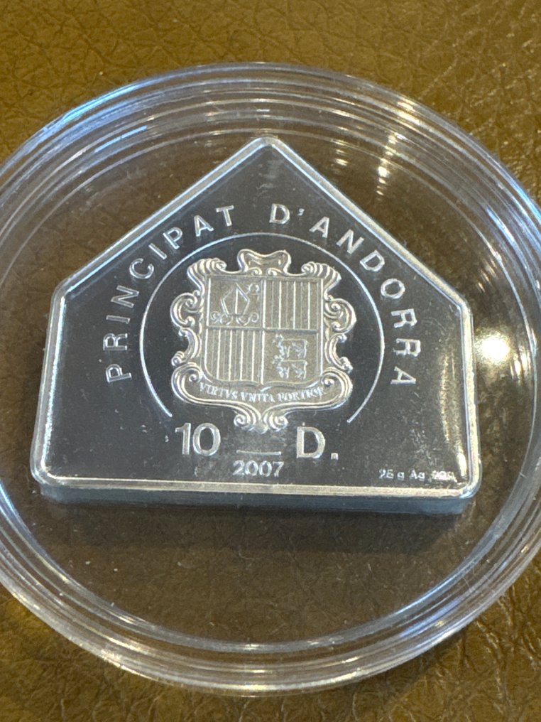 Ανδόρρα. 10 Diners 2007 'Nadal mit Swarovski Steinen' - 25g (χωρίς τιμή ασφαλείας) #2.1