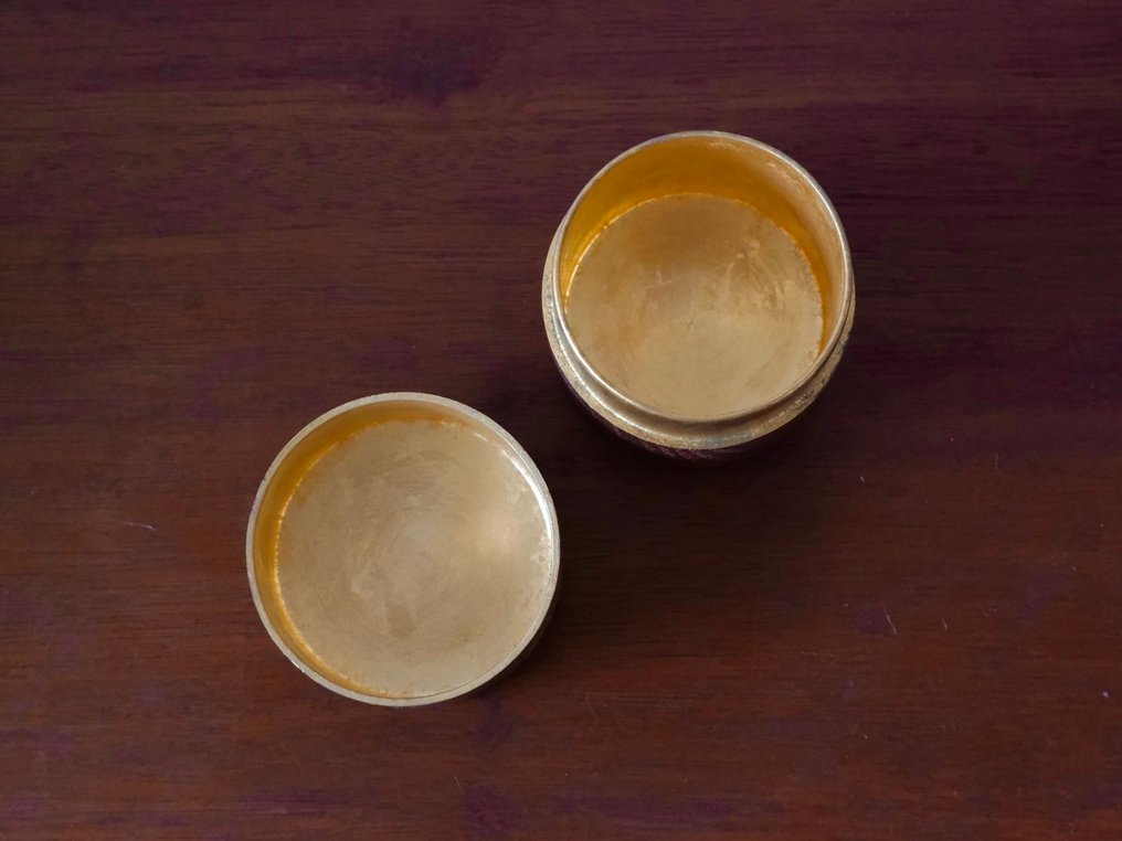 Natsume - Holzener Teekasten mit vergoldetem Inneren - Holz - Holz-Teekästchen #4.3