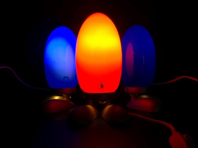 IKEA - Unknown - Table lamp (3) - B9806 - Glass, Aluminium, Metal #1.0