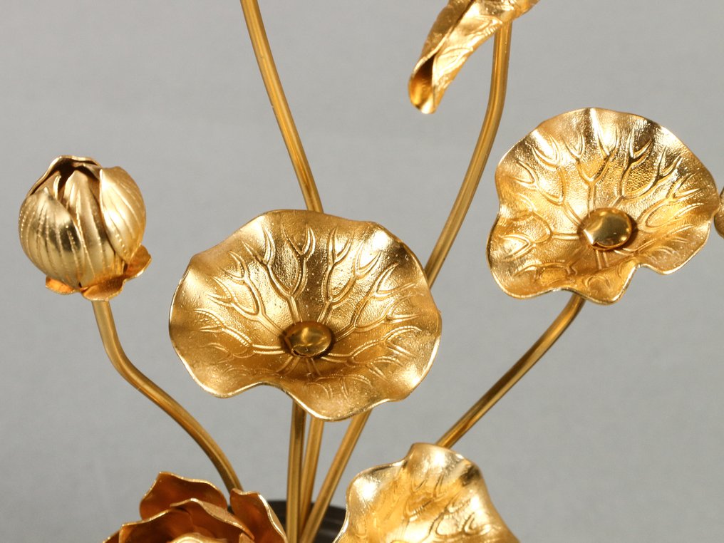 Διακοσμητικό στολίδι - Jyoka Purification Lotus Pair - Ιαπωνία - Χωρίς ελάχιστη τιμή #2.1