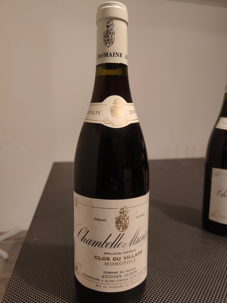 2000 Domaine Antonin Guyon "Clos du Village" Monopole - Chambolle Musigny - 2 Flaskor (0,75L) #3.2