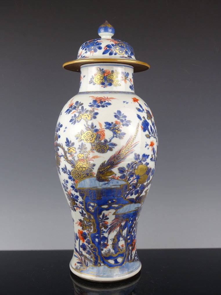 花瓶 - 瓷器 - 中國 - 清康熙（1662-1722） - 51cm-康熙 1662-1722 #1.0