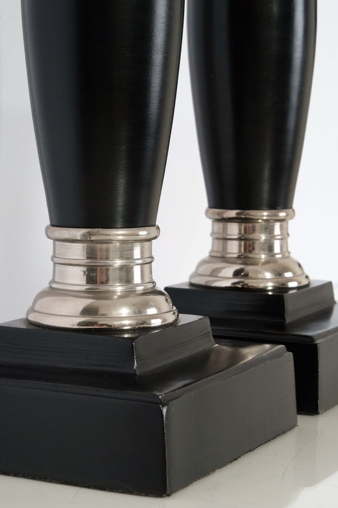 Set Grote Stijlvolle High-End Tafellampen - Jaren 90 - Table lamp (2) - Metal #4.3