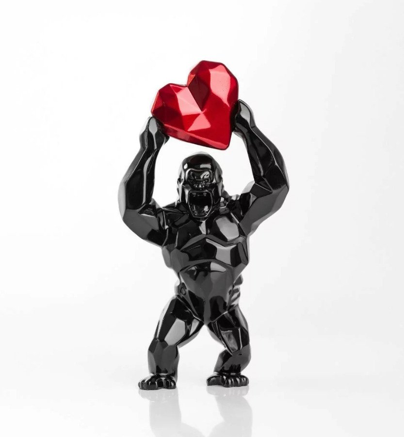 Richard Orlinski (1966) - Kong Love Red Edition #1.0