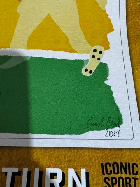 Ernst Blaad - The Cruyff Turn- Ernst Blaad - Direct from the artist - Década de 2020 #2.1