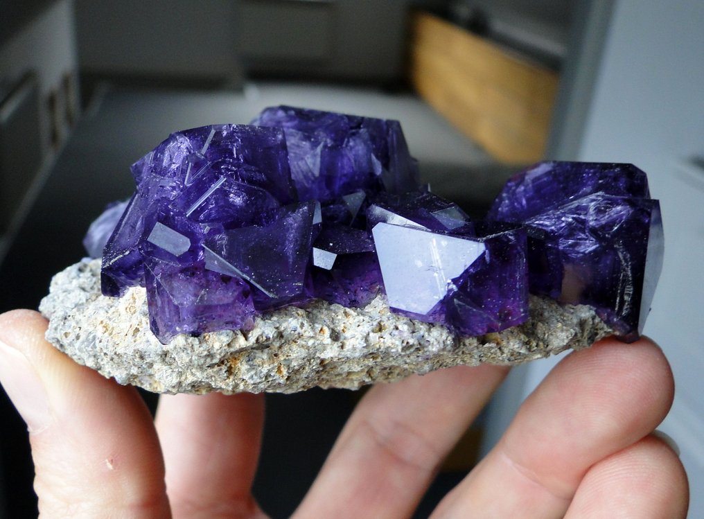 Alunite Cristais incríveis na rocha matriz!- 185 g #3.2