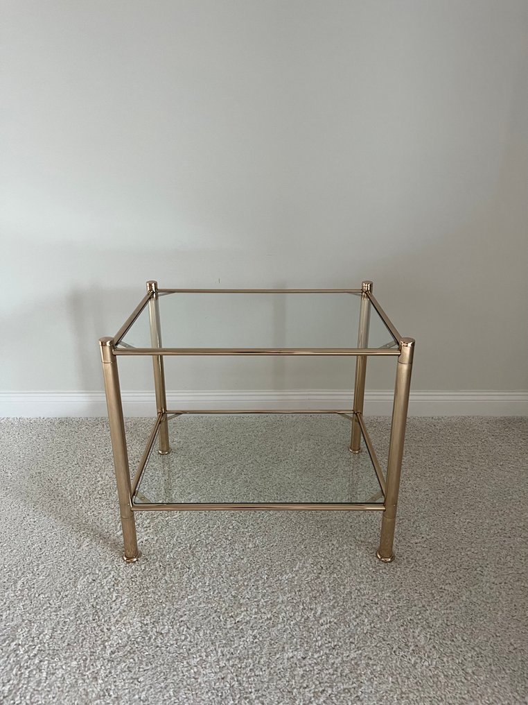 Dohányzóasztal - Fém, Üveg #3.2